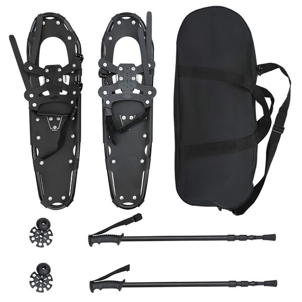 vidaXL Black 30 inches Aluminum and HDPE