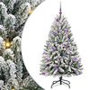 vidaXL Artificial Christmas Tree 150 cm 150 LEDs Warm White