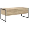 vidaXL Coffee Table Sonoma 100 x 46 x 40 cm Engineered Wood