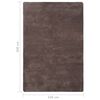 vidaXL Teddy Rug Taupe 200x140 cm