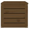 vidaXL Storage Box Honey Brown 89x36.5x33 cm Solid Wood Pine