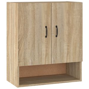 vidaXL Wall Cabinet Sonoma Oak 60x31x70 cm Engineered Wood