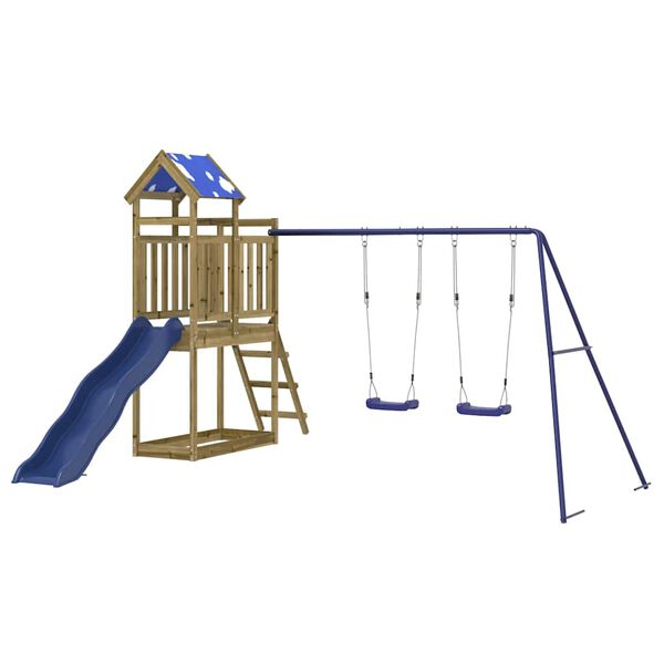 vidaXL Outdoor Playset Impregnated Wood Pine