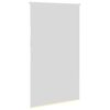 vidaXL Roller Blind Blackout Beige 125x210 cm Fabric Width 121.6 cm Polyester