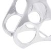 vidaXL Wine Rack Silver 32 x 14 x 37.5 cm Aluminium