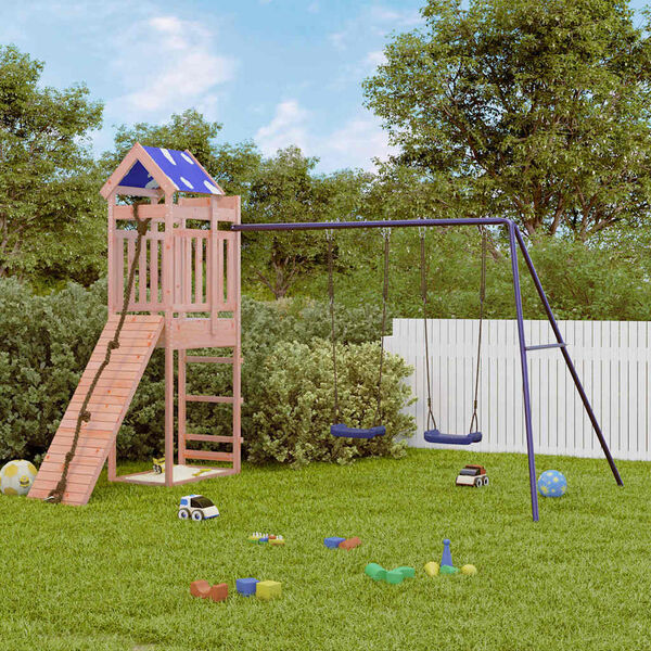 vidaXL Outdoor Playset Solid Wood Douglas