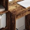 vidaXL Desk Smoked Oak 70 x 50 x 76 cm