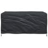 vidaXL Furniture Cover Plain Black 170 x 100 x 70 cm 600D