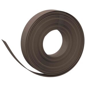 vidaXL Garden Edging 25 m 10 cm PE Brown