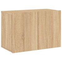 vidaXL TV Cabinet Wall-mounted Sonoma Oak 60x30x41 cm
