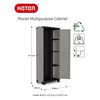 Keter Multi-purpose Storage Cabinet Planet Grey and Black