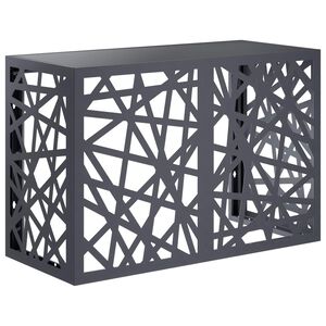 vidaXL Air Conditioner Cover Anthracite 90 x 40 x 60 cm Steel