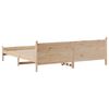 vidaXL Bed Frame without Mattress 200x200 cm Solid Wood Pine