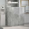 vidaXL Washing Machine Cabinet Concrete Grey 71x71.5x91.5 cm