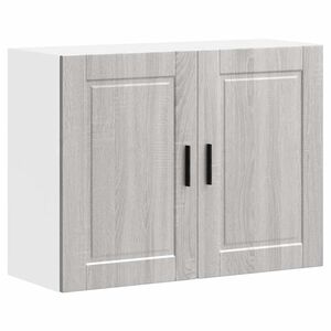 vidaXL Kitchen Wall Cabinet "Porto" Grey Sonoma Engineered Wood