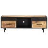 vidaXL TV Cabinet 120x30x40 cm Rough Mango Wood