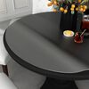 vidaXL Table Protector Matte Ø 100 cm 1.6 mm PVC