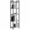 vidaXL Bookshelf Grey sonoma 40 x 30 x 155 cm Engineered Wood