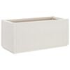 vidaXL Garden Flower Box White
