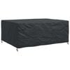 vidaXL Furniture Cover Plain Black 220 x 190 x 85 cm 420D