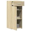 vidaXL Sideboard Sonoma Oak 40x42.5x93 cm Engineered Wood