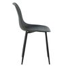 Venture Home Dining Chairs 2 pcs Polar Plastic Black