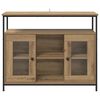 vidaXL Sideboard Artisan Oak 100 x 35 x 80 cm Engineered Wood