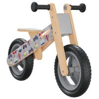 vidaXL Balance Bike for Children Grey Printed