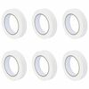 vidaXL Painter Masking Tapes 6 pcs White 25mm x 50m Paper