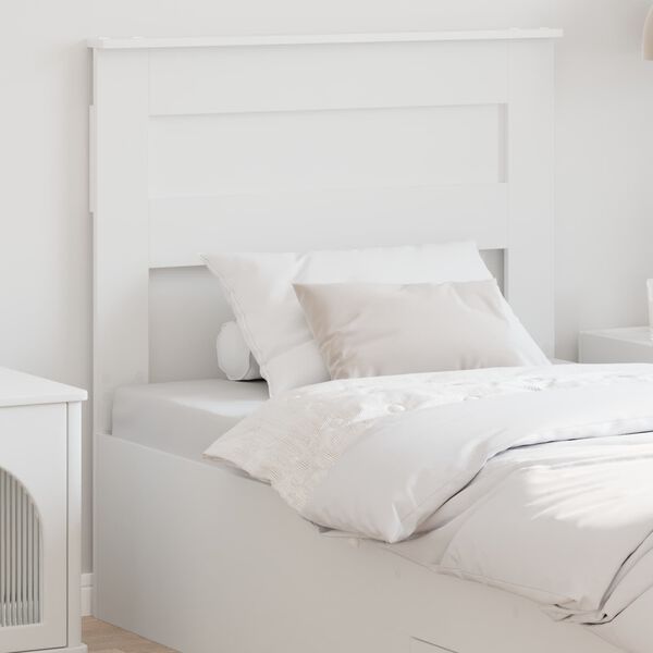 vidaXL Headboard White 100 cm Engineered wood
