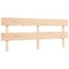 vidaXL Bed Frame without Mattress 200x200 cm Solid Wood Pine