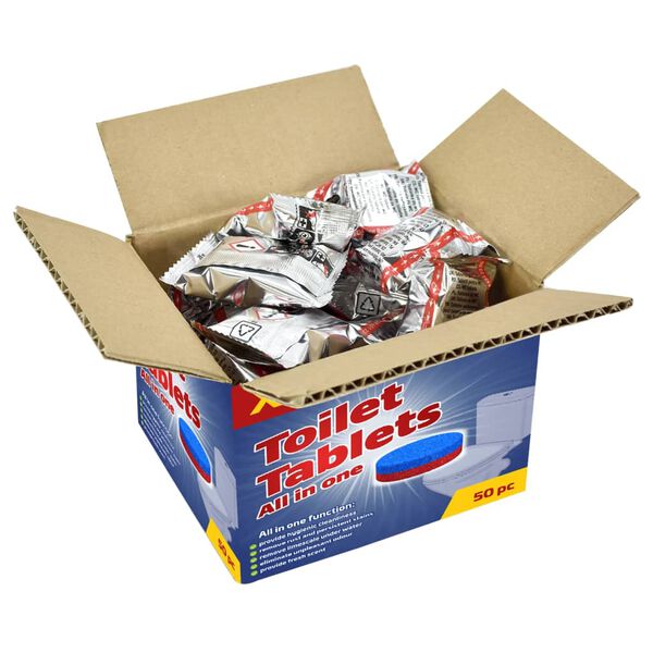 vidaXL Toilet Cleaning Tablets 50 pcs Urinal Cleaners