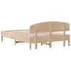 vidaXL Bed Frame without Mattress 140x200 cm Solid Wood Pine