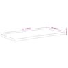 vidaXL Bathroom Countertop 120x60x3.8 cm Rectangular Solid Wood Acacia