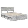 vidaXL Bed Frame with Headboard Concerte 160 x 200 cm Engineered wood
