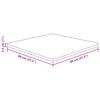 vidaXL Square Table Top 80x80x2.5 cm Untreated Solid Wood Oak