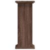 vidaXL Plant Stand Brown Oak 33x33x80 cm Engineered Wood