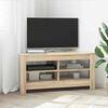 vidaXL Corner TV Cabinet Sonoma Oak 102 x 40.5 x 45 cm Engineered Wood