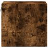 vidaXL Wall Cabinet Smoked Oak 30x42.5x40 cm Engineered Wood