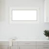 vidaXL Basement Window "RISOR" 110x50 cm Tilt&Turn DIN Right White