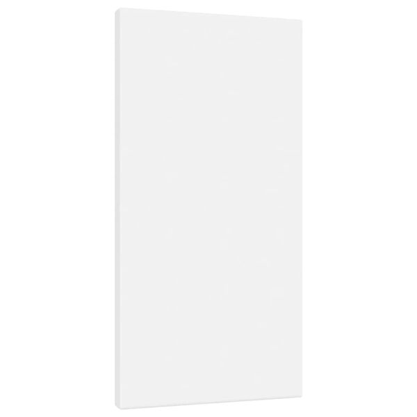 vidaXL Stretched Canvases 12 pcs White Fabric and Solid Wood Pine
