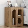 vidaXL Bedside Table Artisan Oak 40 x 35 x 50 cm Engineered Wood