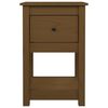 vidaXL Bedside Cabinets 2 pcs Honey Brown 40x35x61.5cm Solid Wood Pine