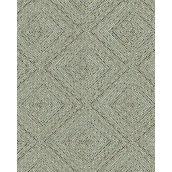 Noordwand Wallpaper Topchic Tone On Tone Diamonds Metallic Green