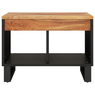 vidaXL Coffee Table 55x50x40 cm Solid Wood Acacia