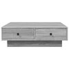 vidaXL Coffee Table Grey Sonoma 90x90x28 cm Engineered Wood