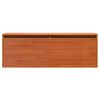 vidaXL Wall Cabinet Wax Brown 100 x 30 x 35 cm Solid Pine Wood
