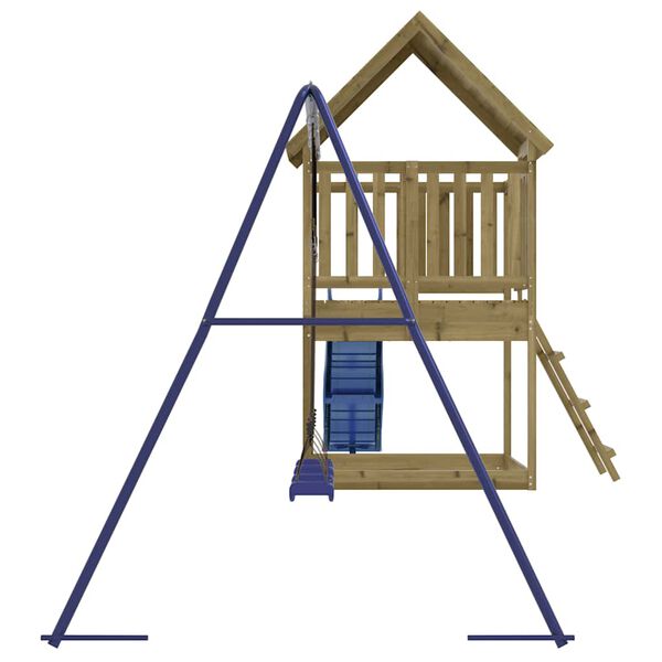 vidaXL Outdoor Playset Impregnated Wood Pine