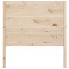 vidaXL Headboard 106x4x100 cm Solid Wood Pine