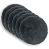 vidaXL Cushion Cover 6 pcs HEERLEN Anthracite &Oslash; 50 cm PV Fleece